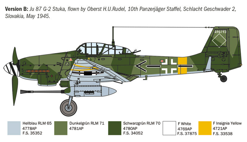 1:72 JUNKER JU-87G-2 KANONENVOGEL