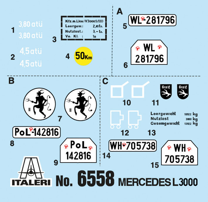 1:35 MERCEDES BENZ L3000