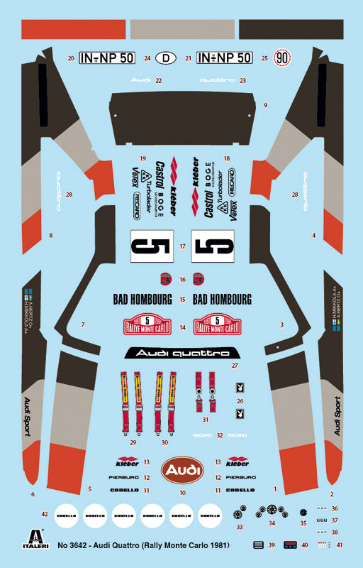 1:24 AUDI QUATTRO RALLY