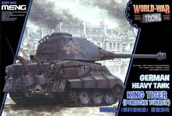 MGKWWT003   —  Toons German Heavy Tank King Tiger (Porsche Turret)