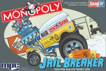 MPC946   —  1/25 Monopoly Jail Breaker Custom Willys Panel SNAP