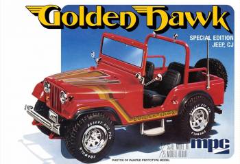 MPC986   —  1/25 1981 Jeep CJ5 Golden Hawk