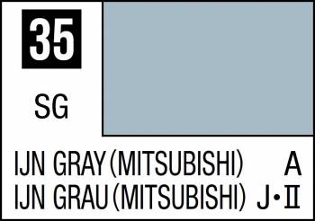 MRHC35   —  Mr Color 10ml 35 IJN Gray (Mitsubishi) (Semi-Gloss/Aircraft)