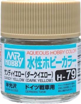 MRHH79   —  Aqueous Color 10ml H79 Semi-Gloss Sandy Yellow