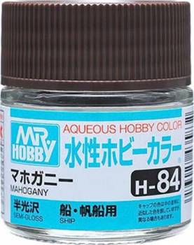 MRHH84   —  Aqueous Color 10ml H84 Semi-Gloss Mohagany