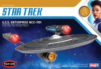 PLL971   —  1/2500 Star Trek Discovery USS Enterprise Snap Kit