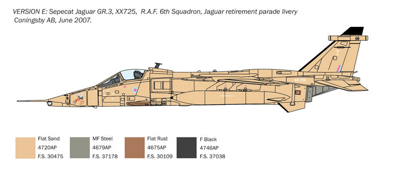 1:72 JAGUAR GR.1 Gr.3 RAF