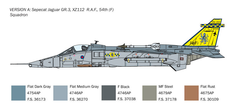 1:72 JAGUAR GR.1 Gr.3 RAF