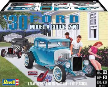 RMX4464   —  1/25 30 FORD Model A Coupe 2N1