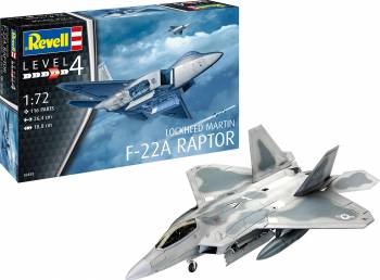 RVG3858   —  1/72 Lockheed Martin F-22A Raptor