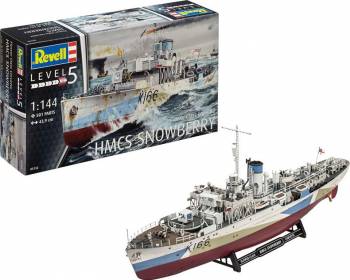 RVG5132   —  1/144 HMCS Snowberry Flower Class Corvette WWII Escort Warship