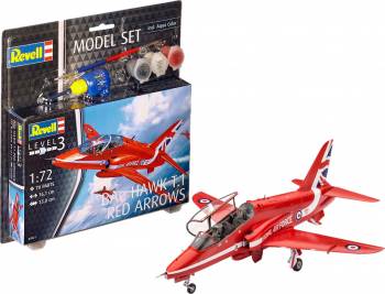 RVG64921   —  1/72 Model Set BAe Hawk T.1 Red