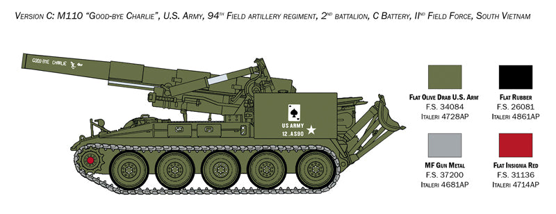 1:35 M110 SELF PROPELLED HOWITZER