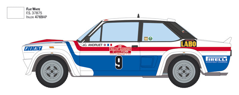 1:24 FIAT 131 ABARTH 1977 San Remo Rally
Winner