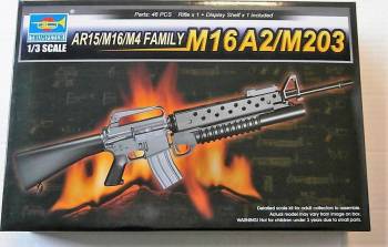 TRM1904   —  1/3 AR15/M16/M4 Family M16A2 /M203