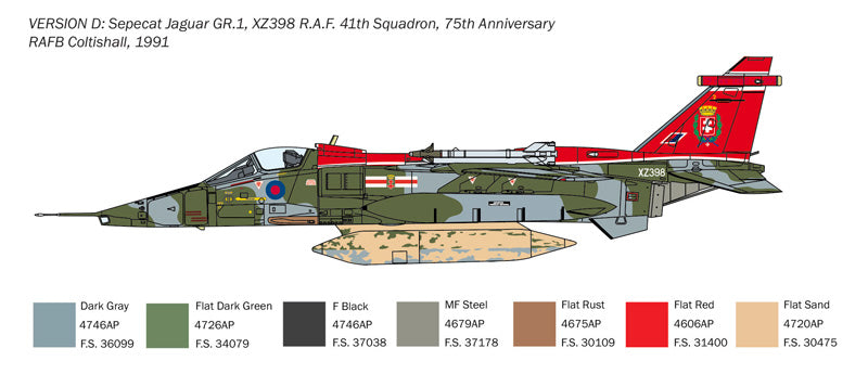 1:72 JAGUAR GR.1 Gr.3 RAF