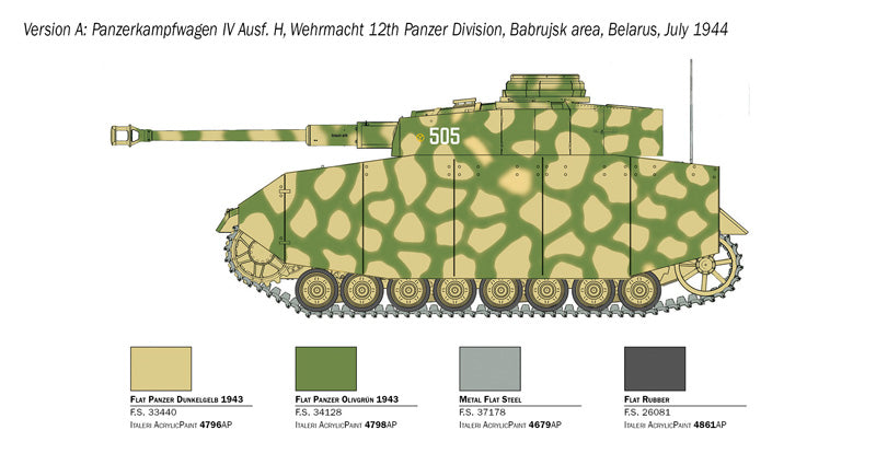 1:35 PZ. KPFW. IV AUSF. H